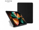Pipetto iPad Pro 12.9" (2022~2018) Origami 多角度多功能保護套-黑色