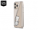CaseStudi iPhone 15 Pro Max Cast 透明殼 - 偷窺貓